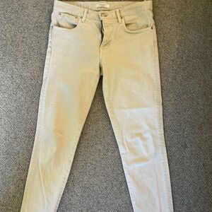 Moussy Vintage Off White Jeans - Size 29